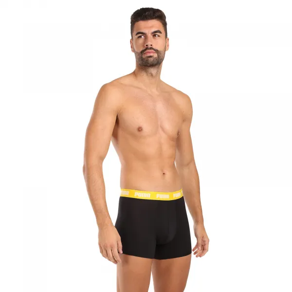 3PACK pánske boxerky Puma čierné (701226820 009) M, trenky
