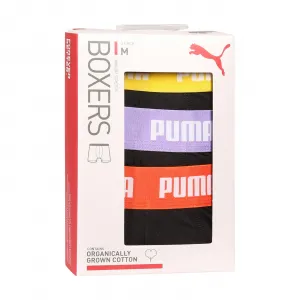 3PACK pánske boxerky Puma čierné (701226820 009) M, trenky