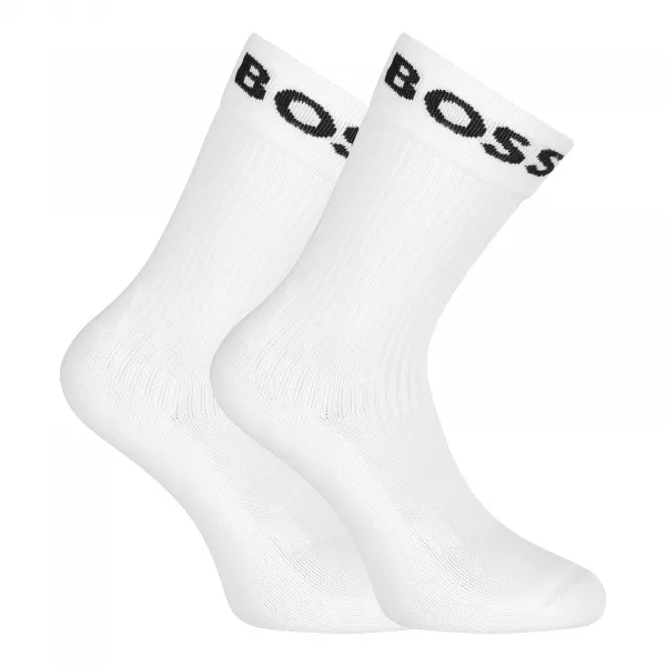 2PACK ponožky BOSS bielé (50469747 100) L