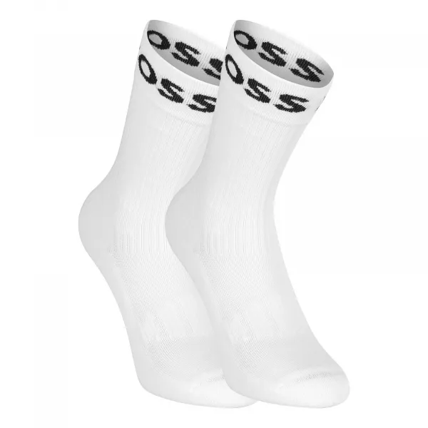 2PACK ponožky BOSS bielé (50469747 100) L