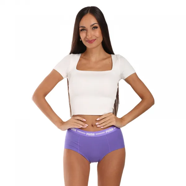 2PACK dámske nohavičky Puma fialové (603033001 022) M