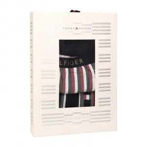 Pánske pyžamo Tommy Hilfiger s papučami viacfarebné v darčekovém balenie (UM0UM02989 0VB) M