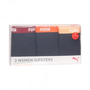 3PACK dámske nohavičky Puma čierné (503007001 007) M
