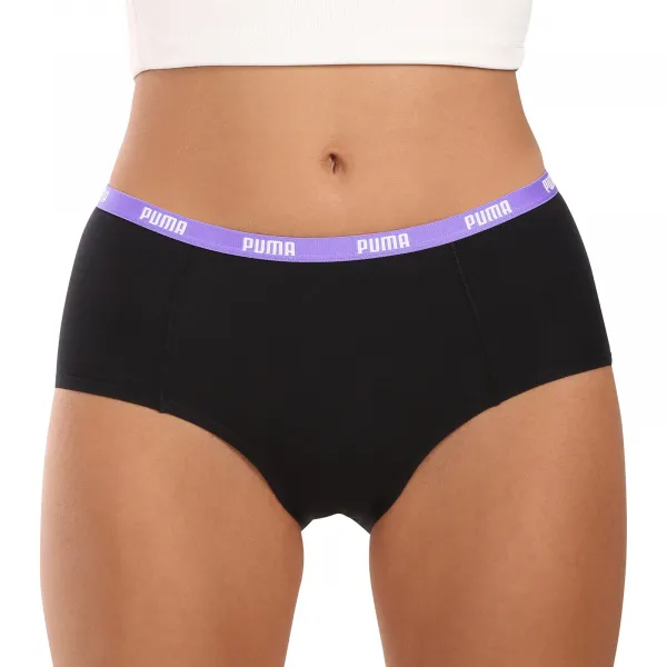 3PACK dámske nohavičky Puma čierné (503006001 006) M