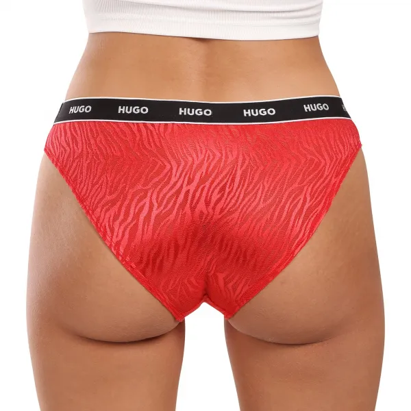 3PACK dámske nohavičky HUGO viacfarebné (50523826 961) S