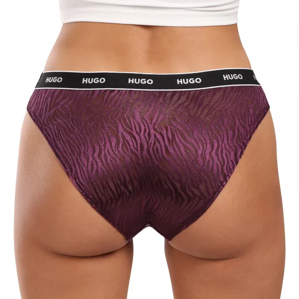 3PACK dámske nohavičky HUGO viacfarebné (50523826 961) S