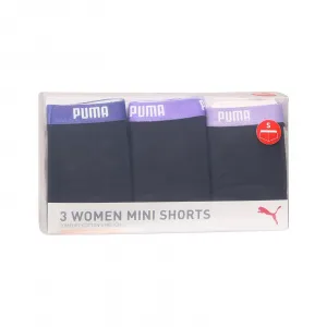 3PACK dámske nohavičky Puma čierné (503006001 006) M