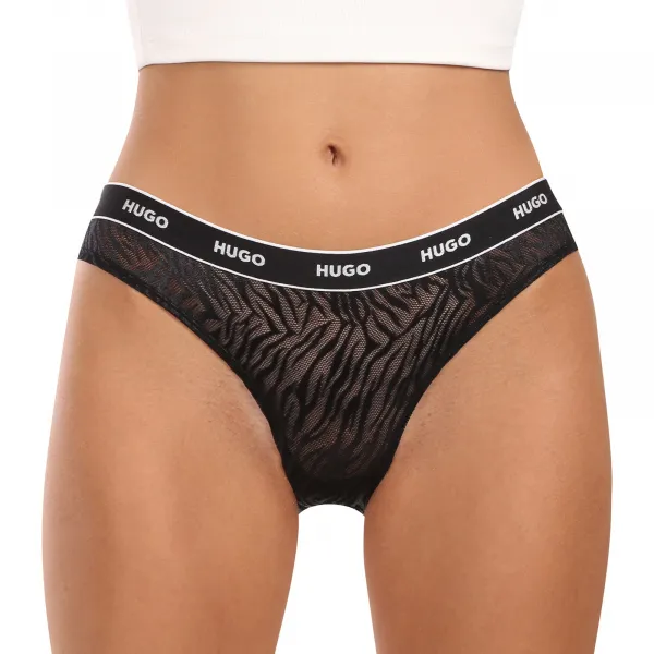 3PACK dámske nohavičky HUGO viacfarebné (50523826 961) S