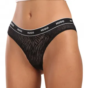 3PACK dámske nohavičky HUGO viacfarebné (50523826 961) S