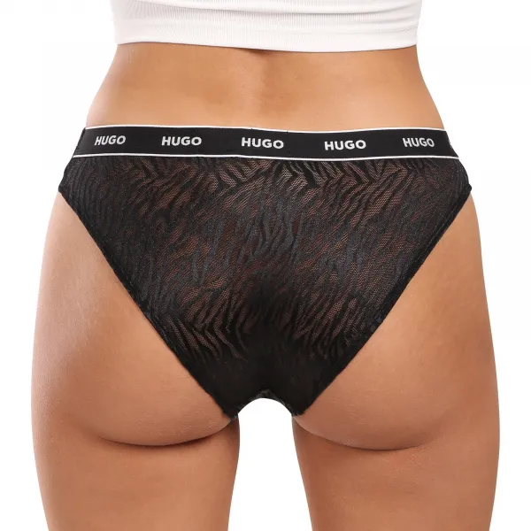 3PACK dámske nohavičky HUGO viacfarebné (50523826 961) S