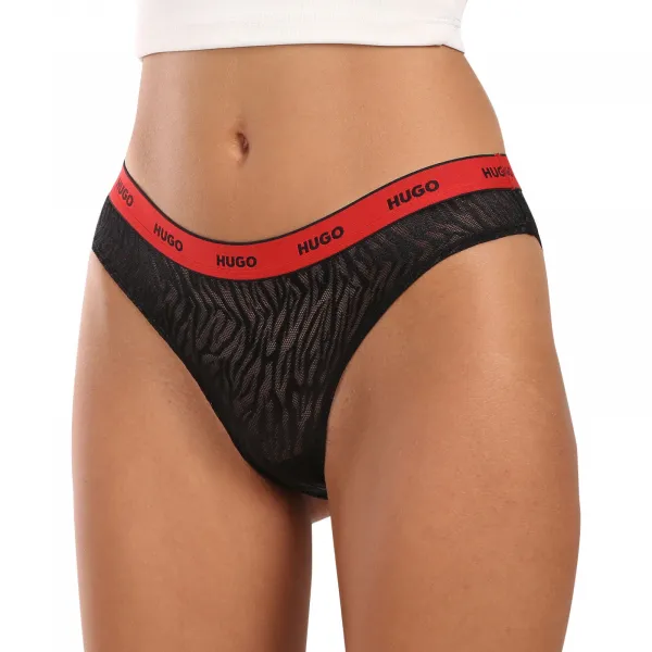 3PACK dámske nohavičky HUGO viacfarebné (50523826 002) M