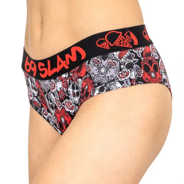 Dámske nohavičky 69SLAM boxer bamboo red sugar crane M