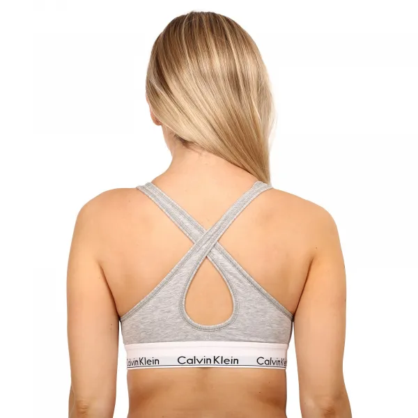 Dámska podprsenka Calvin Klein sivá (QF1654E-020) XS