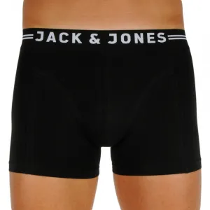 3PACK pánske boxerky Jack and Jones čierne (12171944) M, trenky