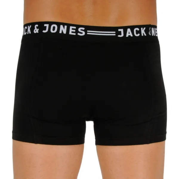 3PACK pánske boxerky Jack and Jones čierne (12171944) M, trenky