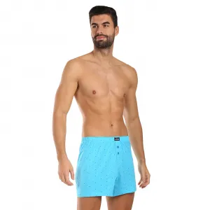 Pánske trenky Gino modré (75204-LZMMZM) M, trenírky