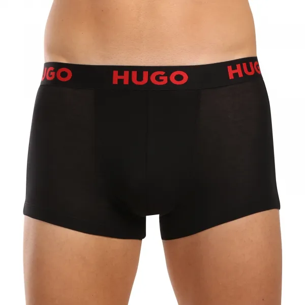 3PACK pánske boxerky HUGO viacfarebné (50496723 965) M, trenky