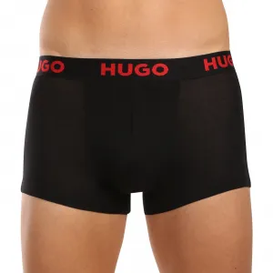 3PACK pánske boxerky HUGO viacfarebné (50496723 965) M, trenky
