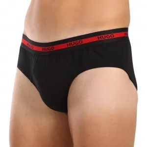 3PACK pánske slipy HUGO viacfarebné (50517877 963) M