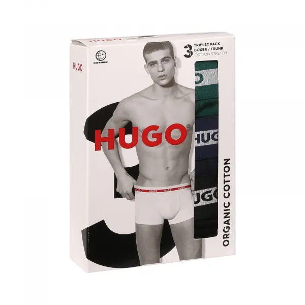 3PACK pánske boxerky HUGO viacfarebné (50517883 961) M, trenky