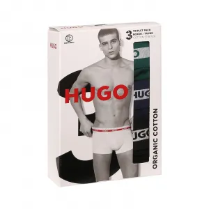 3PACK pánske boxerky HUGO viacfarebné (50517883 961) M, trenky