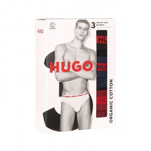 3PACK pánske slipy HUGO viacfarebné (50517877 963) M