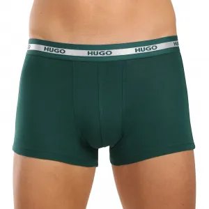 3PACK pánske boxerky HUGO viacfarebné (50517883 961) M, trenky