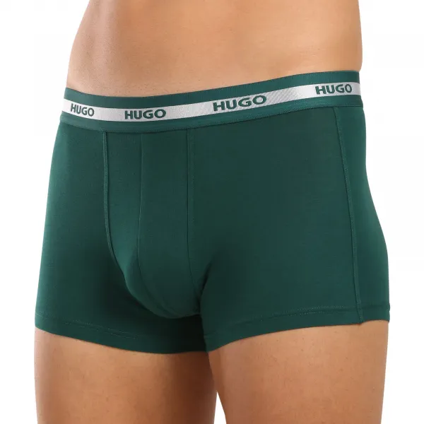 3PACK pánske boxerky HUGO viacfarebné (50517883 961) M, trenky
