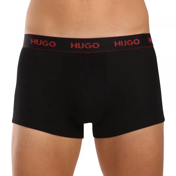 3PACK pánske boxerky HUGO viacfarebné (50517878 985) M, trenky