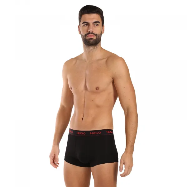 3PACK pánske boxerky HUGO viacfarebné (50517878 985) M, trenky