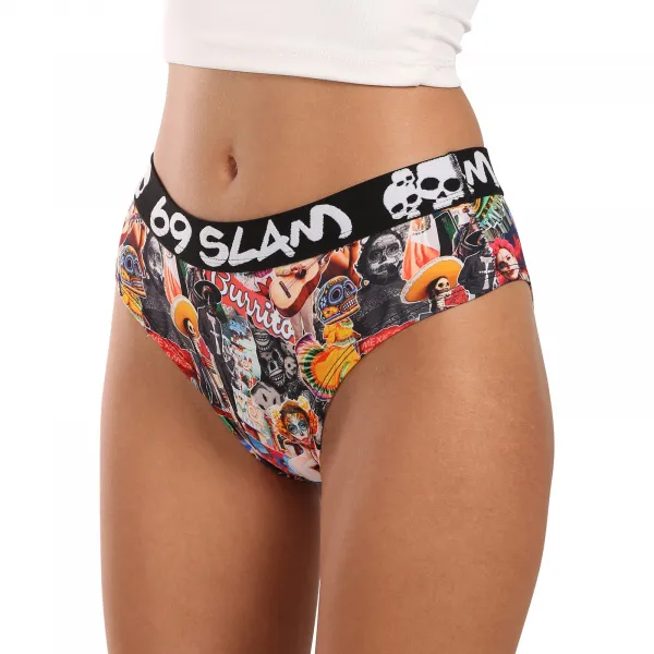 Dámske nohavičky 69SLAM luna MEXICOLLAGE (GYXMXG-PO) S