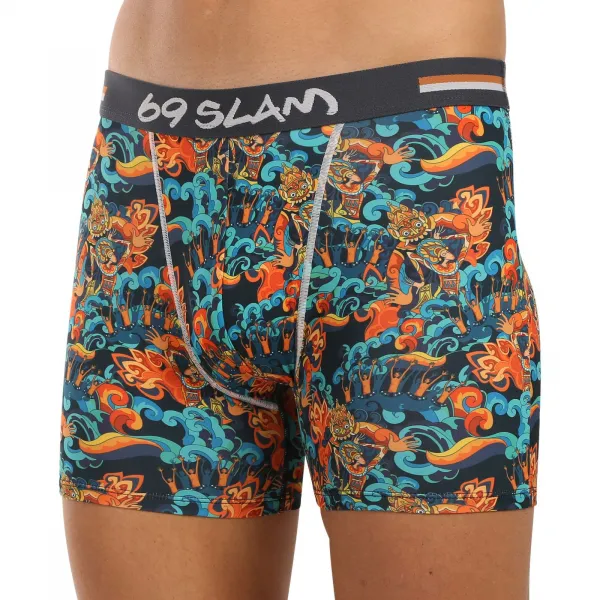 Pánske boxerky 69SLAM fit FIRE DANCE DYLAN (MBYFRD-PO) S, trenky
