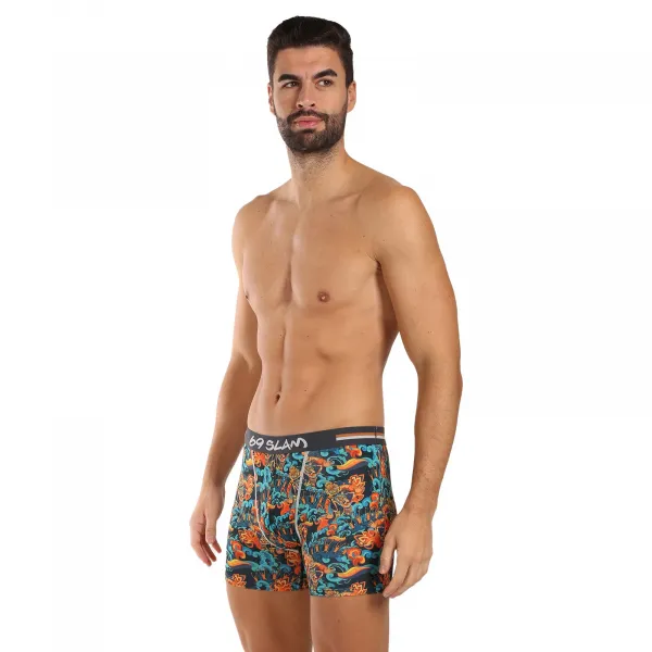 Pánske boxerky 69SLAM fit FIRE DANCE DYLAN (MBYFRD-PO) S, trenky