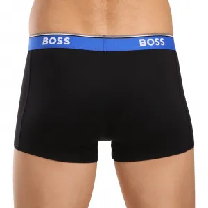 3PACK pánske boxerky BOSS čierné (50517827 969) M, trenky