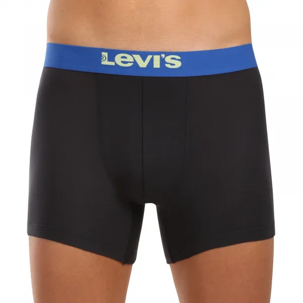 3PACK pánske boxerky Levis čierné (701229547 001) M, trenky