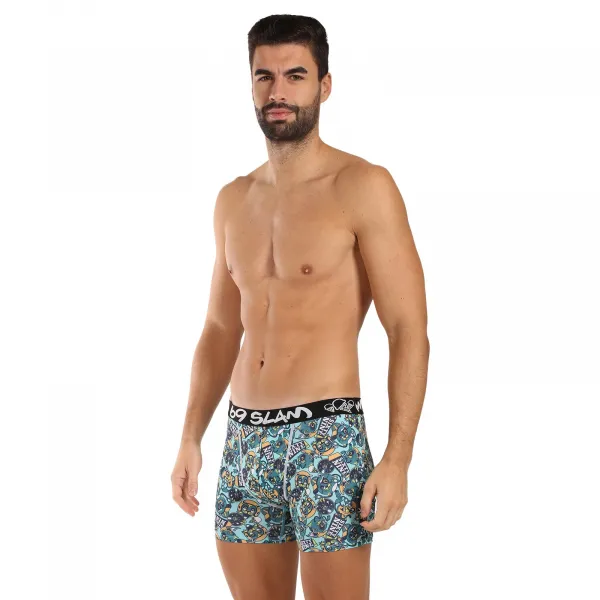 Pánske boxerky 69SLAM fit NEKO DYLAN (MBYNKO-PO) L, trenky