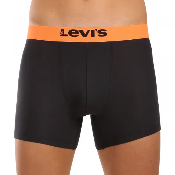 3PACK pánske boxerky Levis čierné (701229547 001) M, trenky