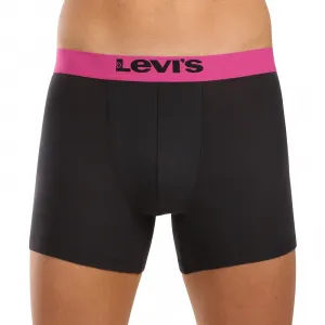 3PACK pánske boxerky Levis čierné (701229547 001) M, trenky