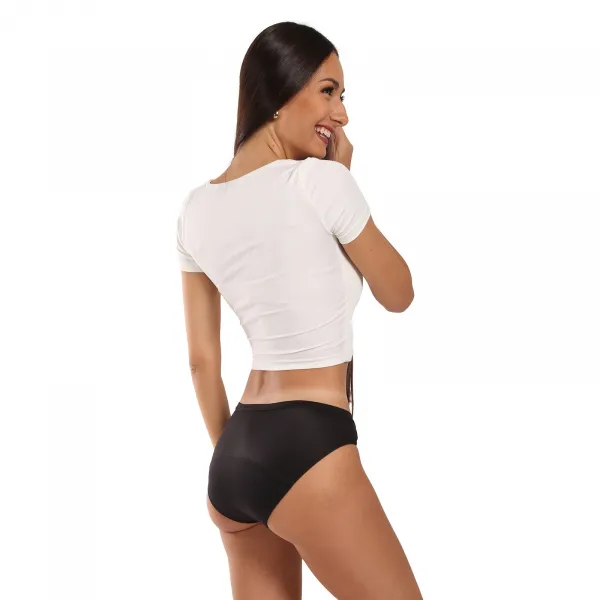 Menštruačné nohavičky Maidenform Moderate čierne (DMLBKM XBK) M