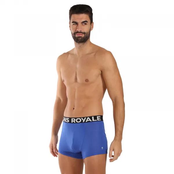 Boxerky Mons Royale Hold 'em Shorty Boxer - cobalt