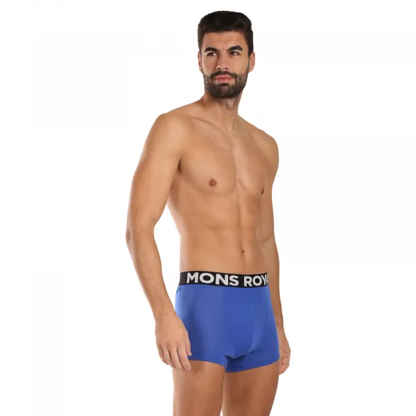 Boxerky Mons Royale Hold 'em Shorty Boxer - cobalt