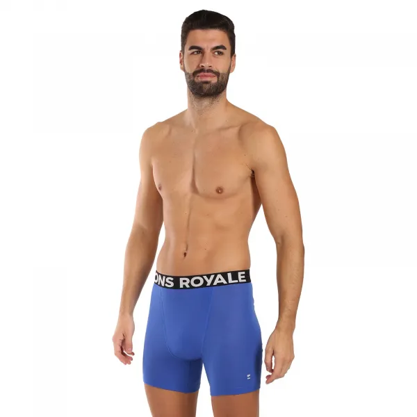 Boxerky Mons Royale Hold 'em Boxer - cobalt
