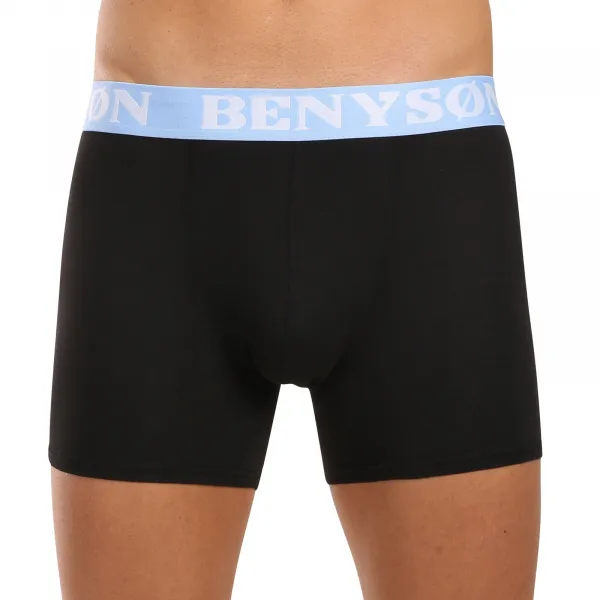 5PACK pánske boxerky Benysøn čierné (4003) M, trenky
