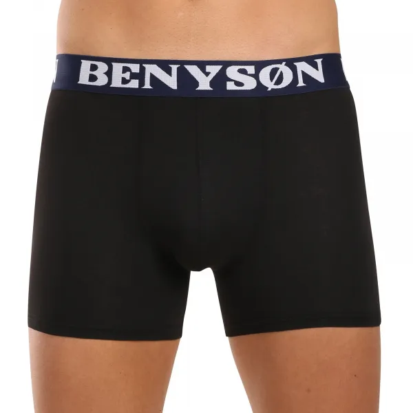 5PACK pánske boxerky Benysøn čierné (4003) M, trenky