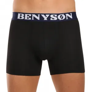 5PACK pánske boxerky Benysøn čierné (4003) M, trenky