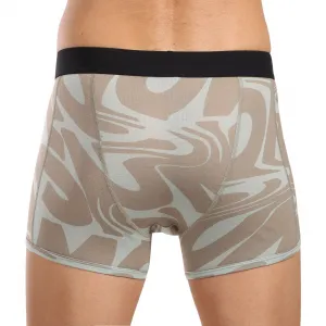 Boxerky Mons Royale Hold 'em Shorty Boxer - signal lost glacier