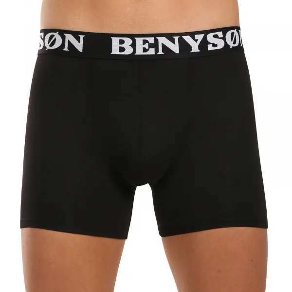5PACK pánske boxerky Benysøn čierné (4003) M, trenky