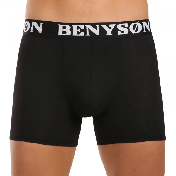 5PACK pánske boxerky Benysøn čierné (4004) M, trenky