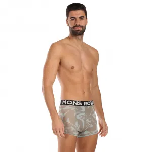 Boxerky Mons Royale Hold 'em Shorty Boxer - signal lost glacier