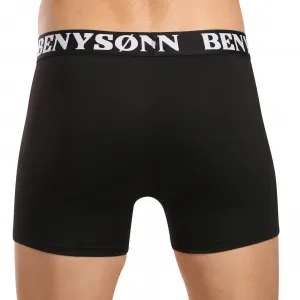 5PACK pánske boxerky Benysøn čierné (4004) M, trenky